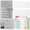 Loose Leaf Envelope Challenge Binder 52 Weeks Savings Tracking Sheets  Cash Envelopes