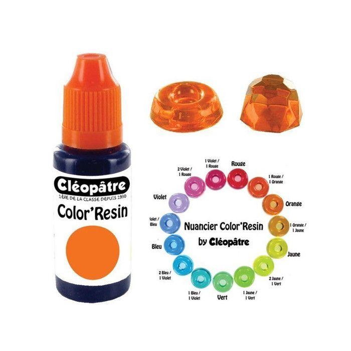 Cléopâtre - Pigment colorant Color'Resin Orange