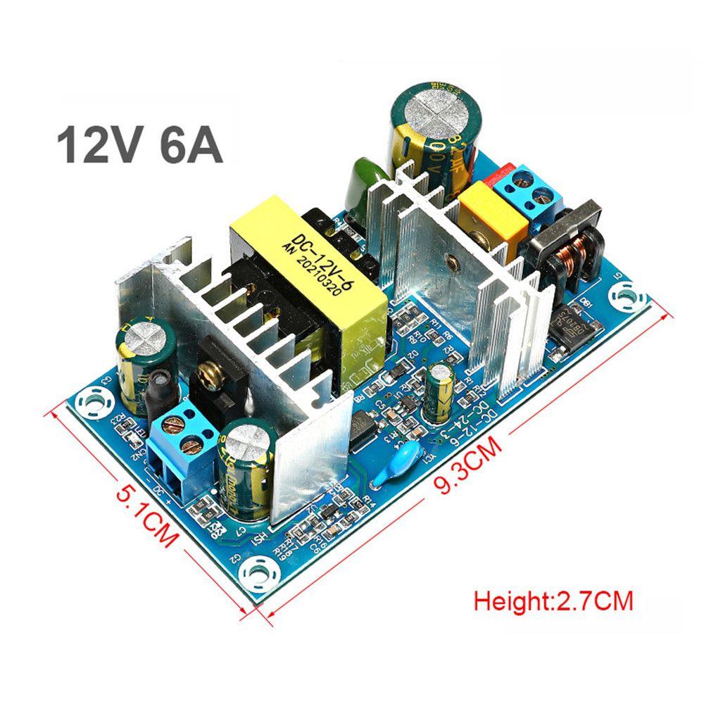 Адаптер питания Модуль понижающий преобразователь переменного тока 100-240 В в постоянный ток 12 В Плата переключателя