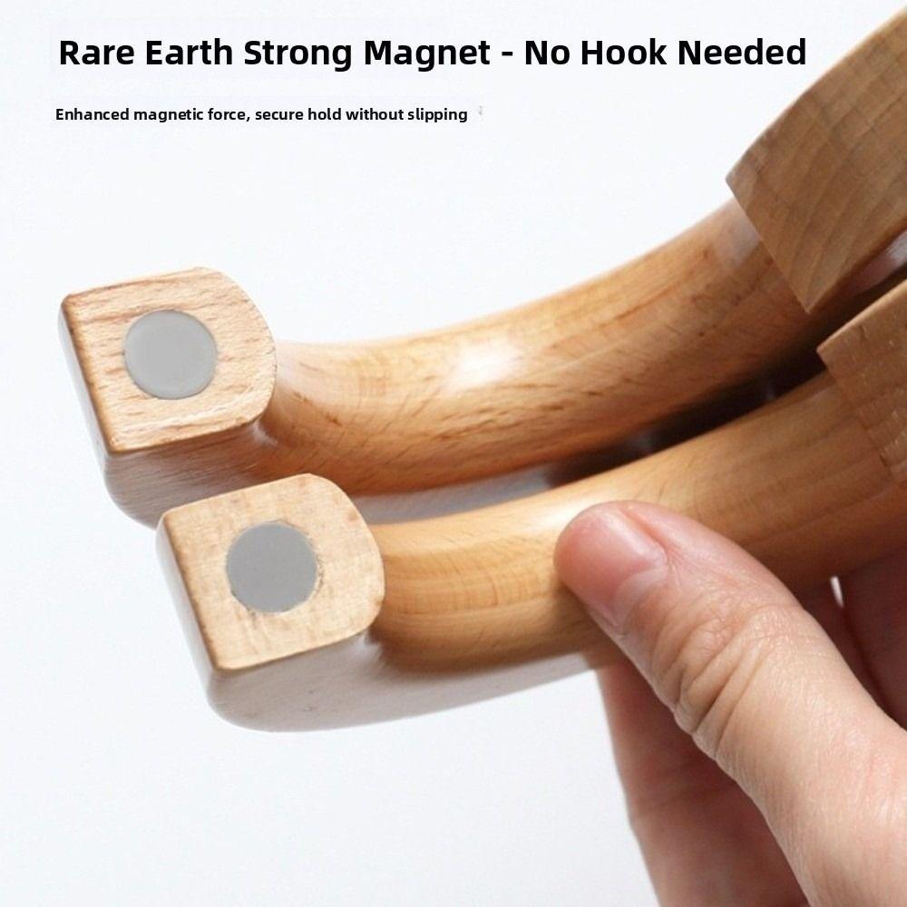 Rotating Curtain Buckle Wood Curtain Tieback Light Luxury Curtain Tie Hanging Clothes