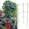 Plant Support Stand with Adjustable Rings Stable Construction Non-Fading Simple Installation Climbing Plants