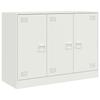 VidaXL Buffet blanc 99x39x73 cm acier, armoire, armoire latérale, armoire de rangement, armoires, placard, buffet haut, 841726