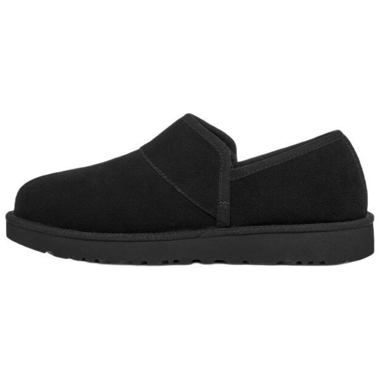 UGG Cow Split Leather Versatile Casual Shoes Men Shoes Black 1138333-BLK