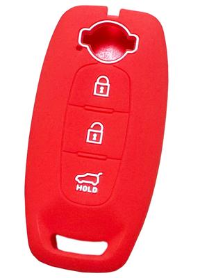 Силиконовый чехол IKT для смарт-ключа автомобиля Nissan 3 кнопки/X-Trail (2022~) / Ниссан Ария