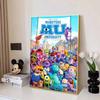 DIY Diamond Painting Monster Cross Stitch Kit Mosaic Art Diamond Painting Full Circle Diamond Home Decoration
