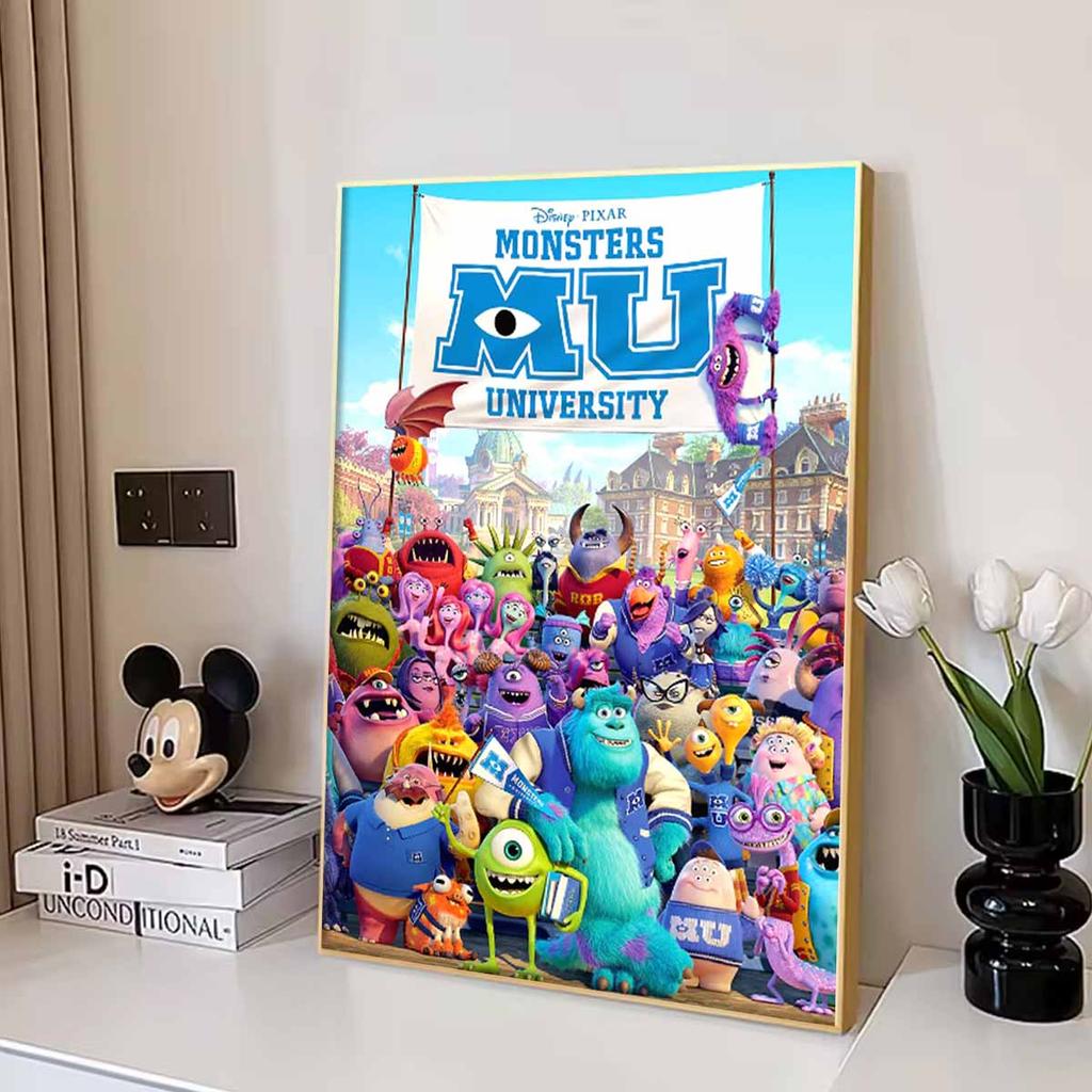 DIY Diamond Painting Monster Cross Stitch Kit Mosaic Art Diamond Painting Full Circle Diamond Home Decoration