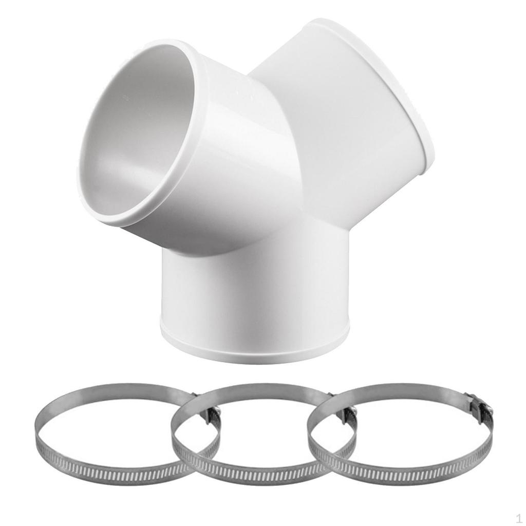 3 Way Duct Connector, Splitter for Exhaust Fan Hose