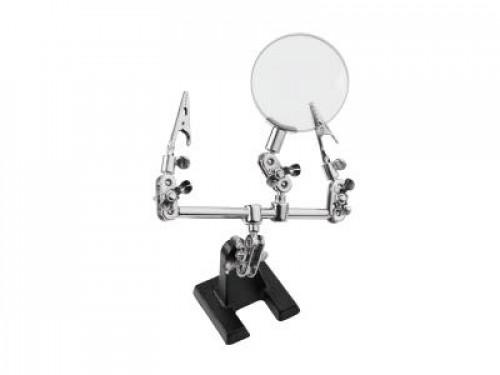BB81 Third Hand Magnifier + Soldering Holder Set