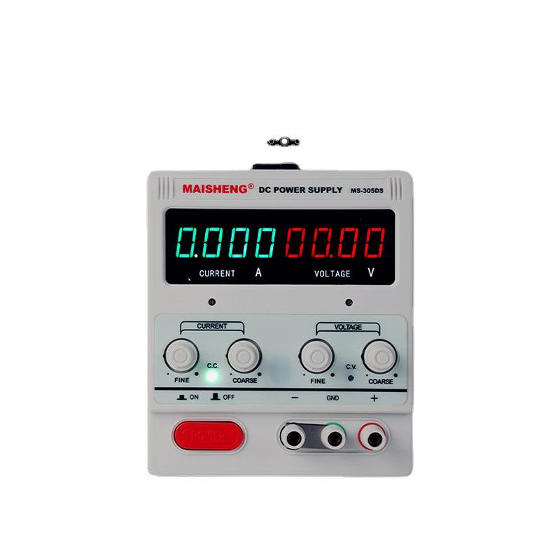 Maisheng Precision Adjustable 30V 5A/6A DC Power Supply for Mobile & Laptop Repair (Model MS3010DS)
