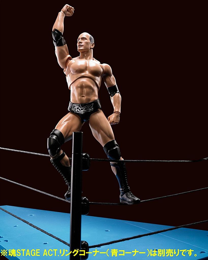 TAMASHII NATIONS WWE The Rock Approximately 160mm Movable Figure S.H.Figuarts PVC&ABS