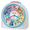 Seiko Clock Alarm Clock Table Clock Quartz Clock Character Pocket Monster White CQ426W 125×125×73mm