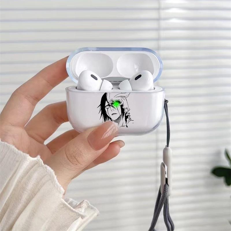 Аниме Улькиорра Шифер Прозрачный ТПУ Чехол для Airpods Pro 2 1 3 Мягкий Силиконовый Чехол Air Pods4 1/2/3 Чехол для Наушников