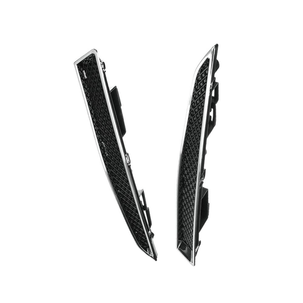 2Pcs Headlight Lower Trim Chrome Moulding Left & Right For Ford Escape 2013-2016