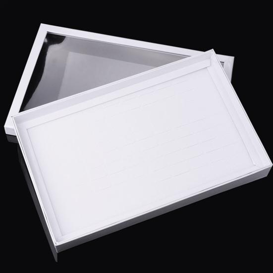 Коробка для сережек на 100 слотов, устойчивая к царапинам, широко открывающаяся, практичная, большая емкость, чехол для ожерелья на каждый день