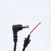 20 AWG 5A DC 5.5x2.1 мм 5.5x2.5 мм штекер Питание Зарядное устройство Прямой угол Штекер Кабель-удлинитель Разъем для ПК Ноутбука адаптер ремонт