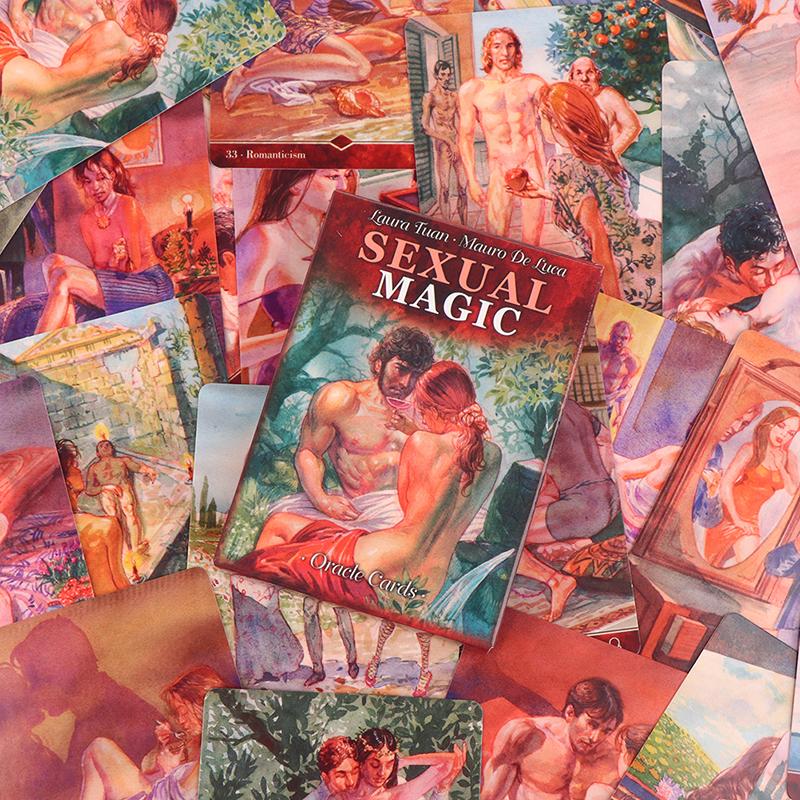 Сексуальная магия Карты-оракулы Таро Пророчество Гадание Колода Семейная вечеринка Настольная игра