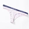 Сексуальные трусы 100% хлопок женские Т-образные трусики с низкой посадкой бесшовное нижнее белье дышащие стринги спортивная одежда бикини трусики