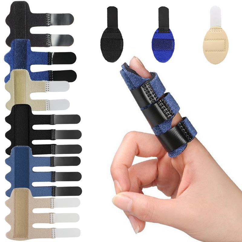 Обезболивание Фиксирующая шина для триггерного пальца Выпрямляющая скоба Регулируемая поддержка для вывихов, переломов и растяжений пальцев