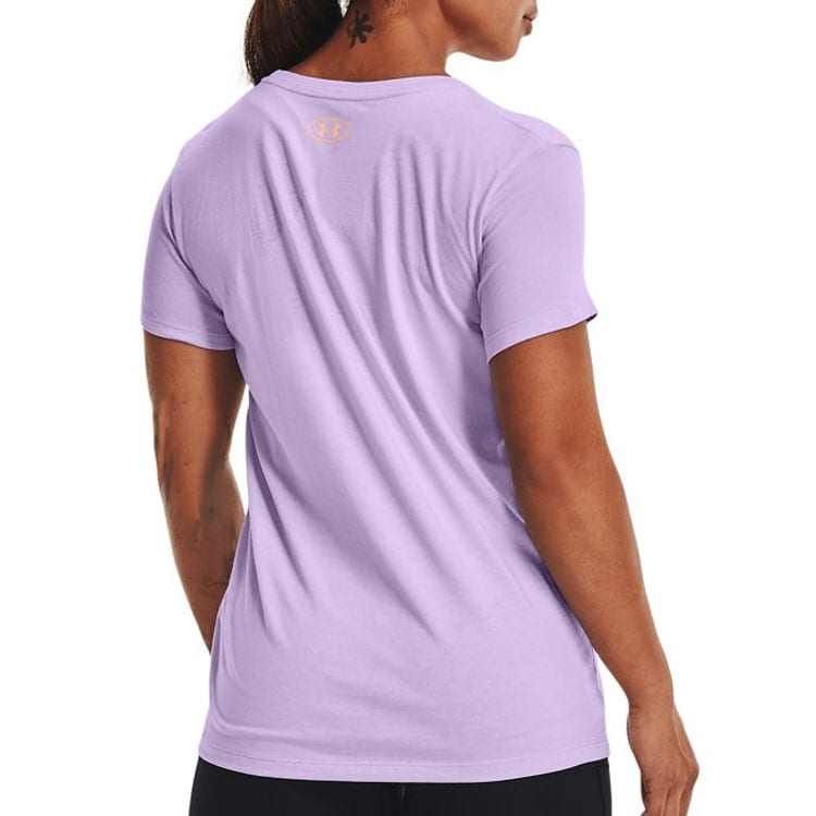 Under Armour Обычная футболка женская фиолетовая 1372682-515