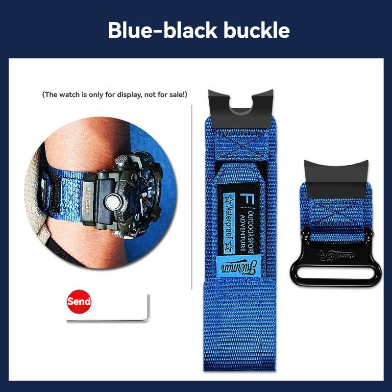 For Casio G-SHOCK 3rd generation Little Mud King 5594 Watchband GG-B100-1A modified nylon watch strap men Bracelet wristband