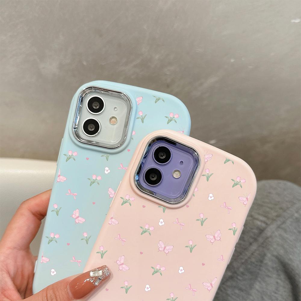 Для OPPO A16 A38 A57 A58 A74 A78 A98 Reno8T Reno13F Realme C25S C53 C65 Мультяшный черный кот серебристый край мягкий жидкий силикон защитный чехол