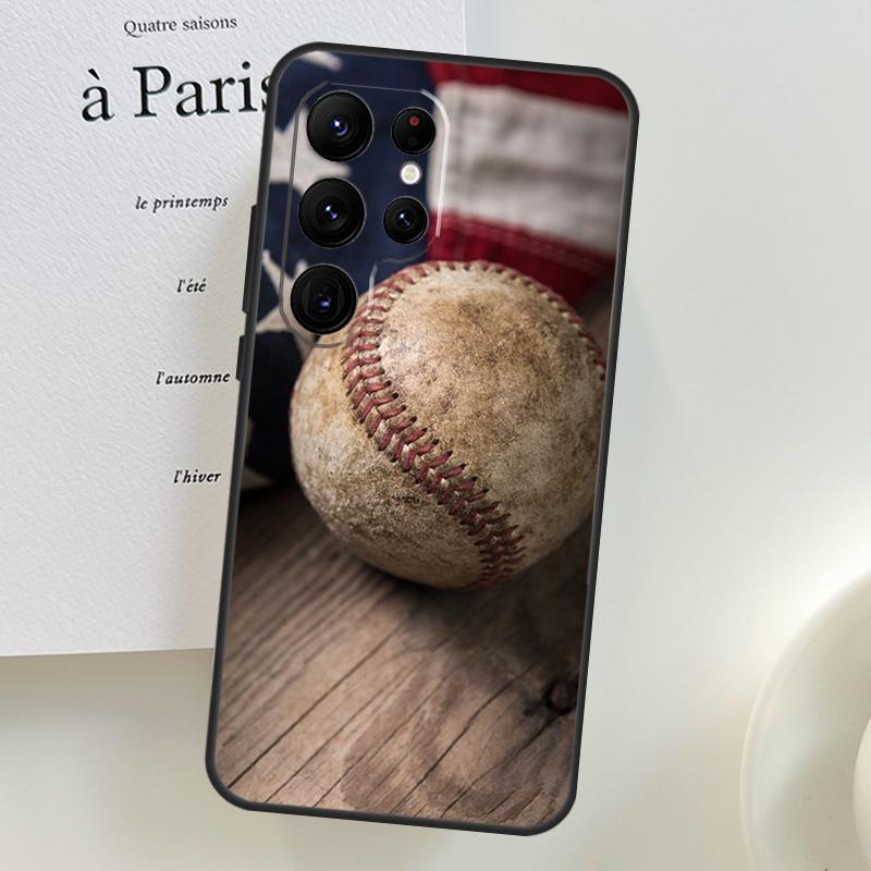 Love Baseball Sport Case For Samsung Galaxy S26 Ultra S24 S23 S22 S21 S25 Ultra S10 S20 Plus S25 FE Phone Cover