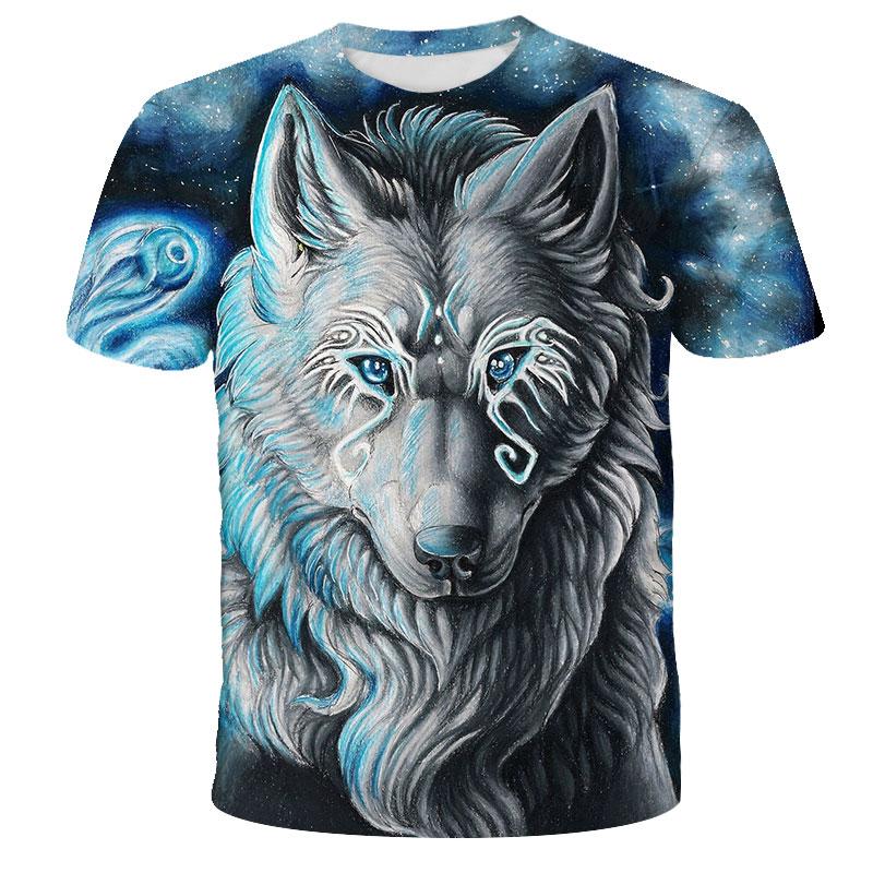 Футболка Lovers Wolf, мужские футболки для мужчин, бесплатная доставка, футболка с коротким рукавом Camiseta, футболка с 3d принтом