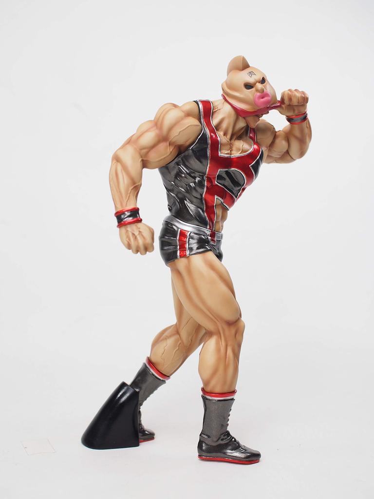 CCP Kinnikuman Muscular Collection Kinnikuman Face Flash Original Color Black Metallic NO.EX Ver.