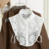 Lace Fake Collar High-End Women'S Sweater Sweater Bottoming Shirt With Fake Collar Versatile Women'S High-End