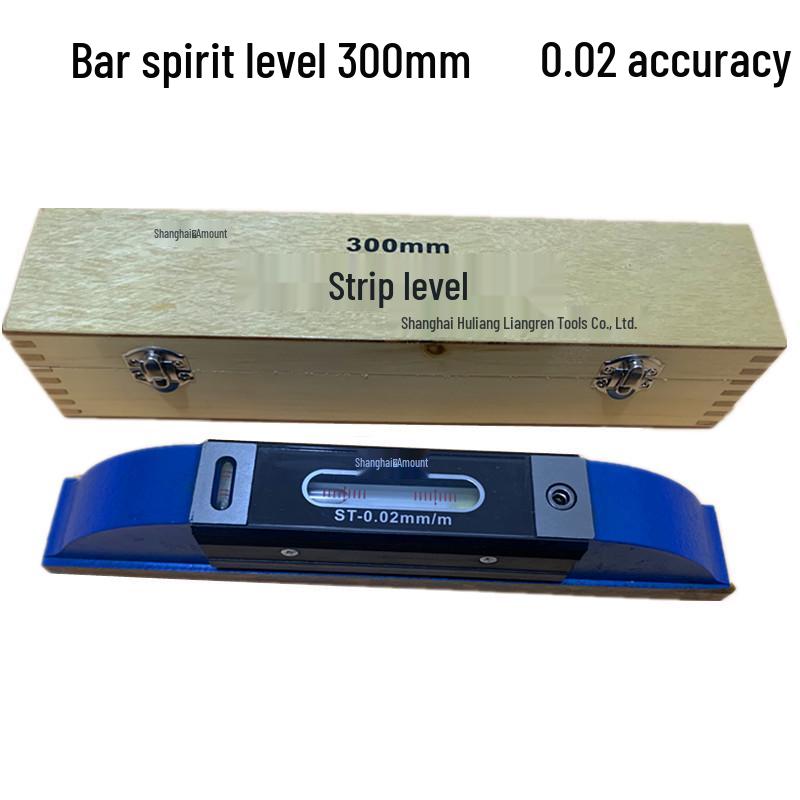 Shanghai Huliang High-Precision Mechanical Bubble Leveling Ruler for Industrial Machine Tools