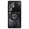 Для Samsung Galaxy S25 Ultra Магнитный чехол Алюминиевый сплав+ПК+ТПУ Полый отвод тепла Чехол для телефона
