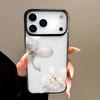 Чехол для телефона "Три белых цветка" для iPhone 17 Air 16 14 15 Pro Plus 13 12 11 Pro Max 16e Ударопрочный силиконовый чехол для телефона Fundas