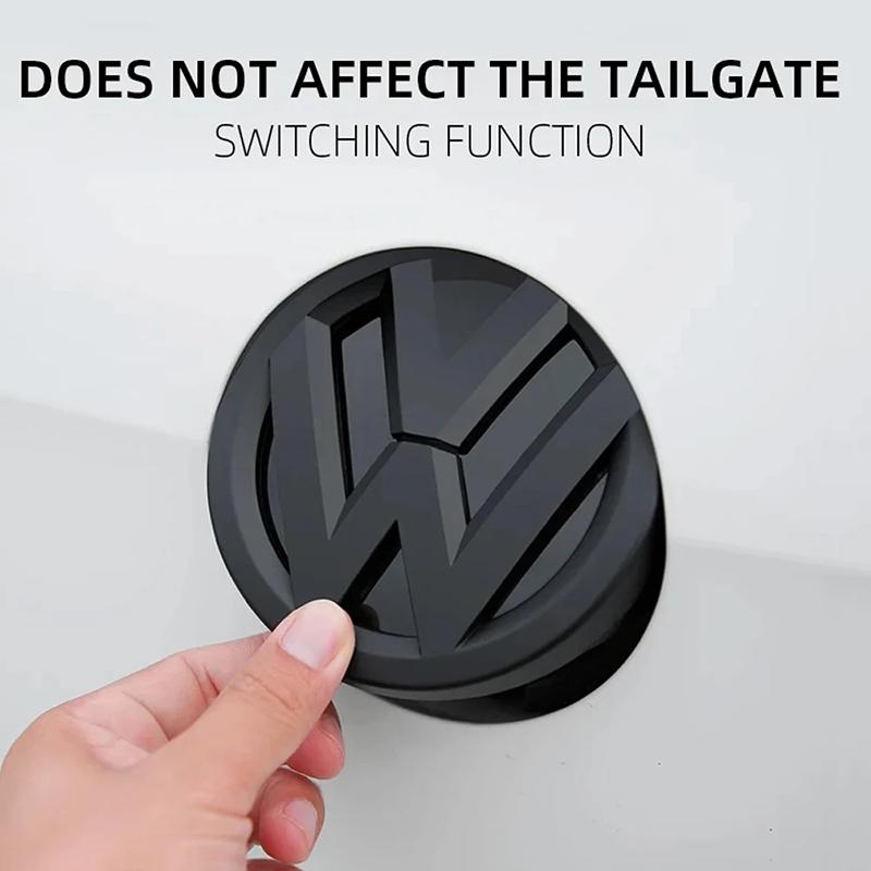 For VW Volkswagen Car Logo Front Grille Rear Trunk Decoration Sticker For VW GTI Golf MK6 Polo Passat B6 CC Tiguan T-ROC Jetta Arteon zs3