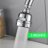 Универсальный 3-режимный кухонный кран под давлением, аэратор, экономия воды, расширитель крана, фильтр-всплеск, насадка для крана для кухни LM