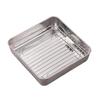 Air Fryer Rack Stainless Steel Grilling Rack Anti-Rust Reusable Baking Trays for Airfryer Oven Home Kitchen Gadgets