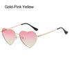 Fancy Accessories UV400 Protection Heart Sun Glasses Heart-Shaped Sunglasses Shades 90s Glasses