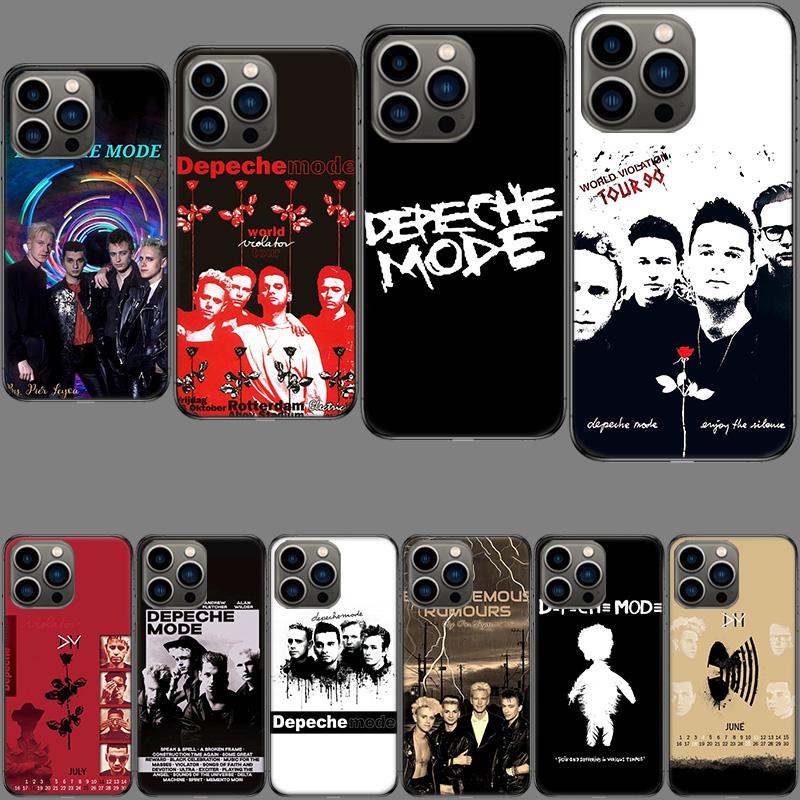 Чехол для телефона Depeches Mode Для iPhone 16E 15 Pro 14 Plus 17E 16 17 Pro Max Air 11 12 13 Mini Ударопрочный Чехол Милый Co