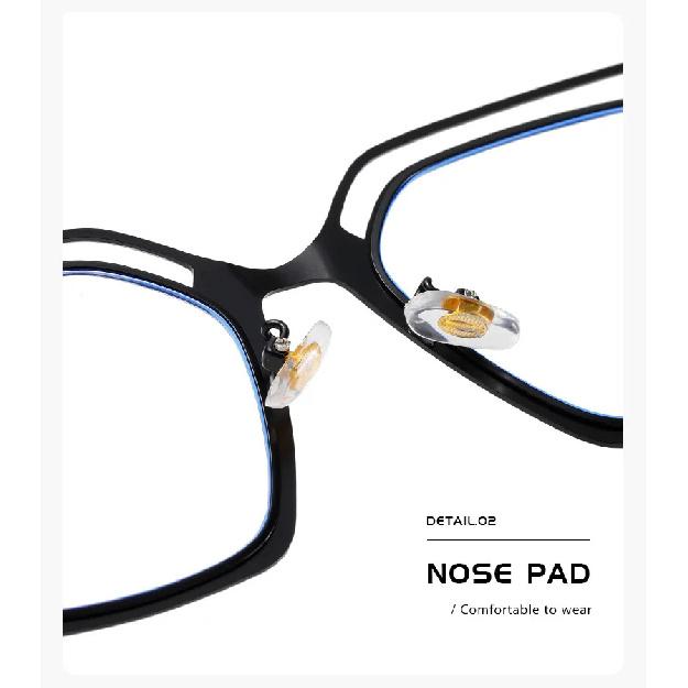 Blue Light Blocking Glasses Women Oversized Cat Eye Glasses Frame for Women with Non-prescription Lens Compuer Eyeglasses Frames