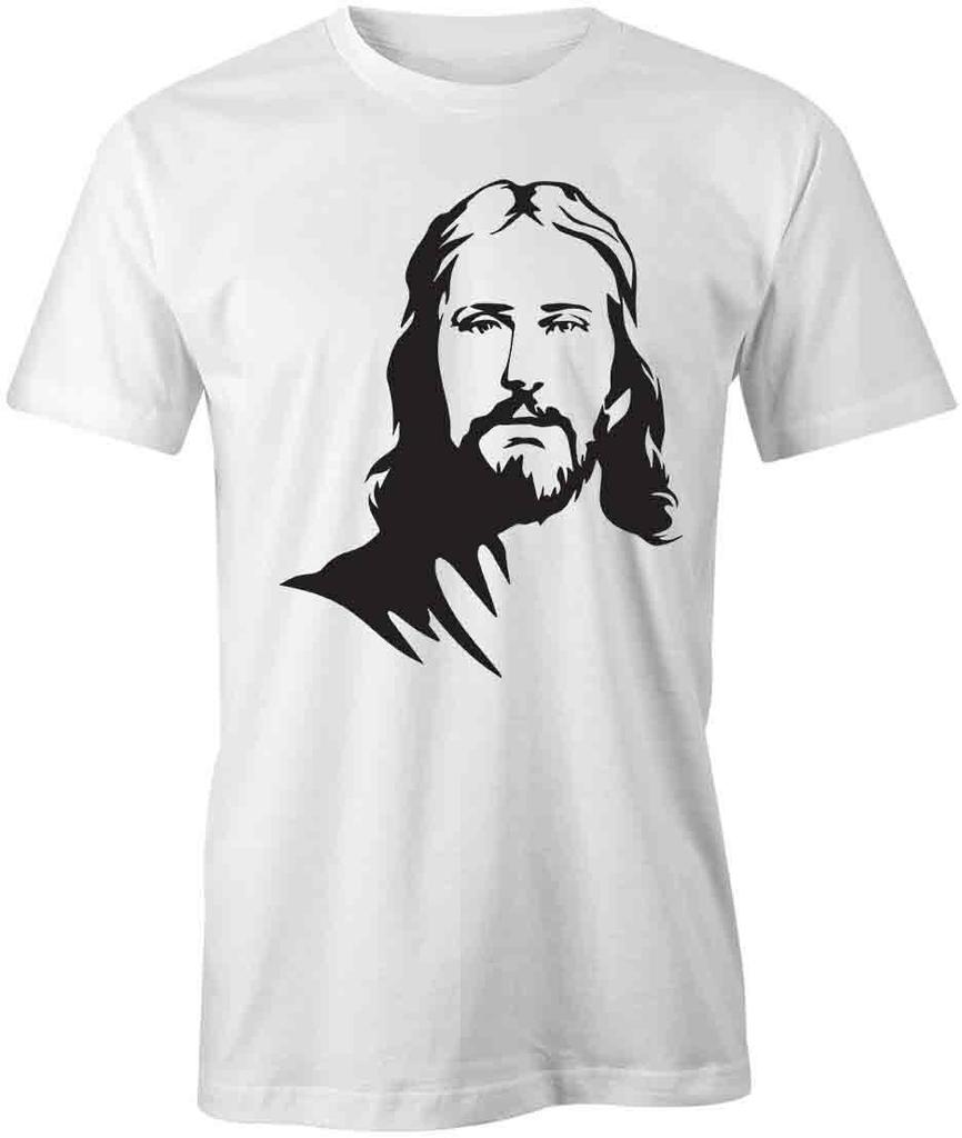 JESUS PORTRAIT TShirt Tee Short-Sleeved Cotton RELIGIOUS CLOTHING S1WSA103