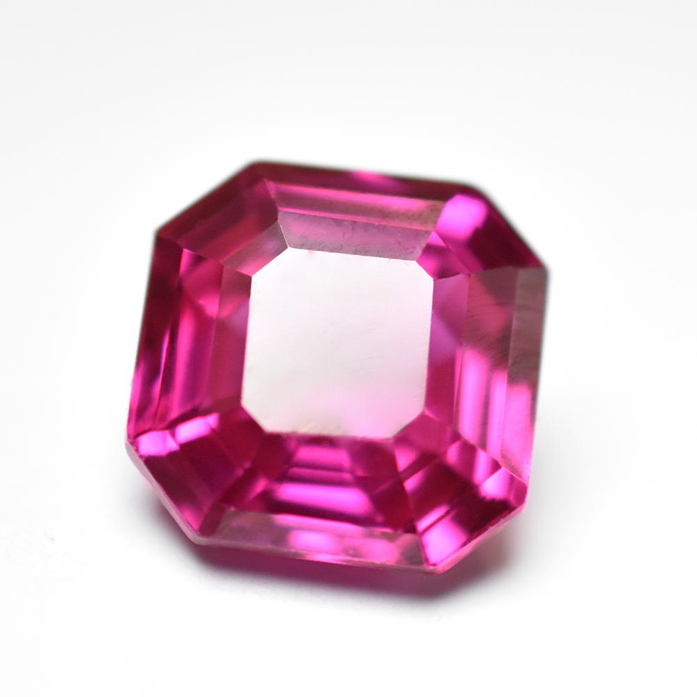Natural Purple sapphire 9.65 Ct Square Cut Stunning Loose Gemstone
