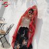 Women Scarf Summer Beach Shawl Wraps Printed Stoles Female Thin Shawls Capes Tippet