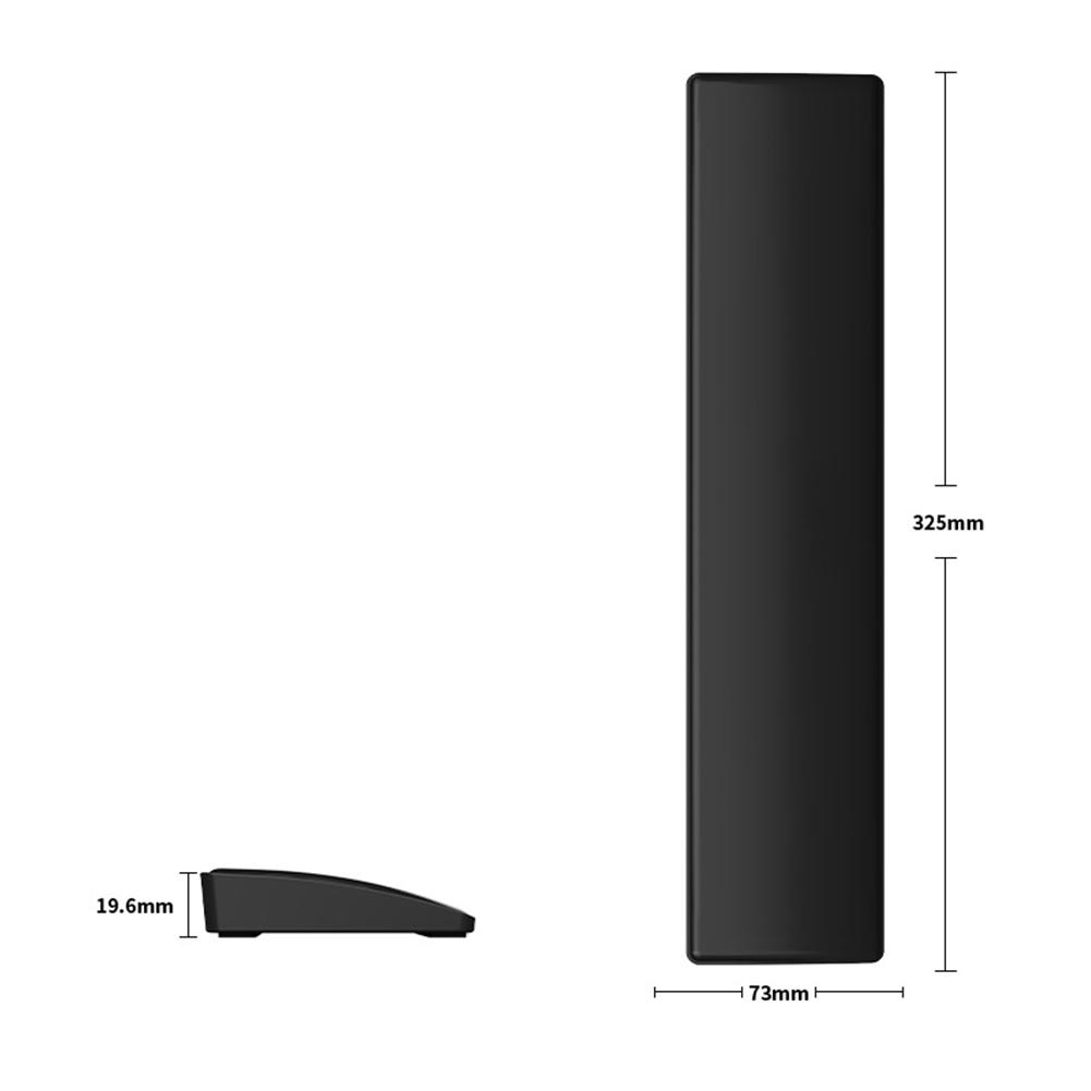 Игровая клавиатура подставка для запястья эргономичная пена с памятью противоскользящая резиновая устойчивая основа подставка для ладоней 81-клавишная клавиатура поддержка для рук