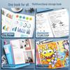 A4 Transparent Multi-Layer Storage Folder for Test Papers and Artwork
