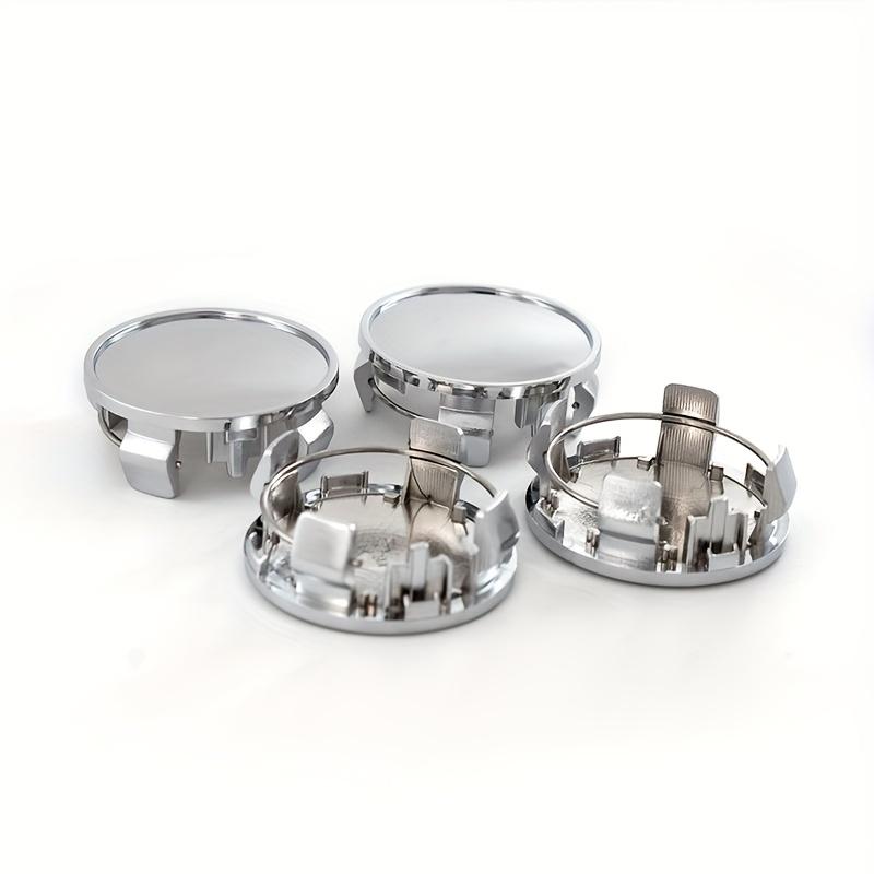 Set of 4 Universal 62Mm Car Wheel Hub Center Caps, Blank Wheel Covers, Modified Hub Caps, Plastic Tire Center Caps, Dust Covers.