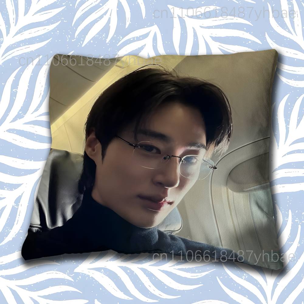 Korea BByeon Woo Seok Cushion Cover Pillow Cover Decor Pillowcase Printed Cushion Case For Couch