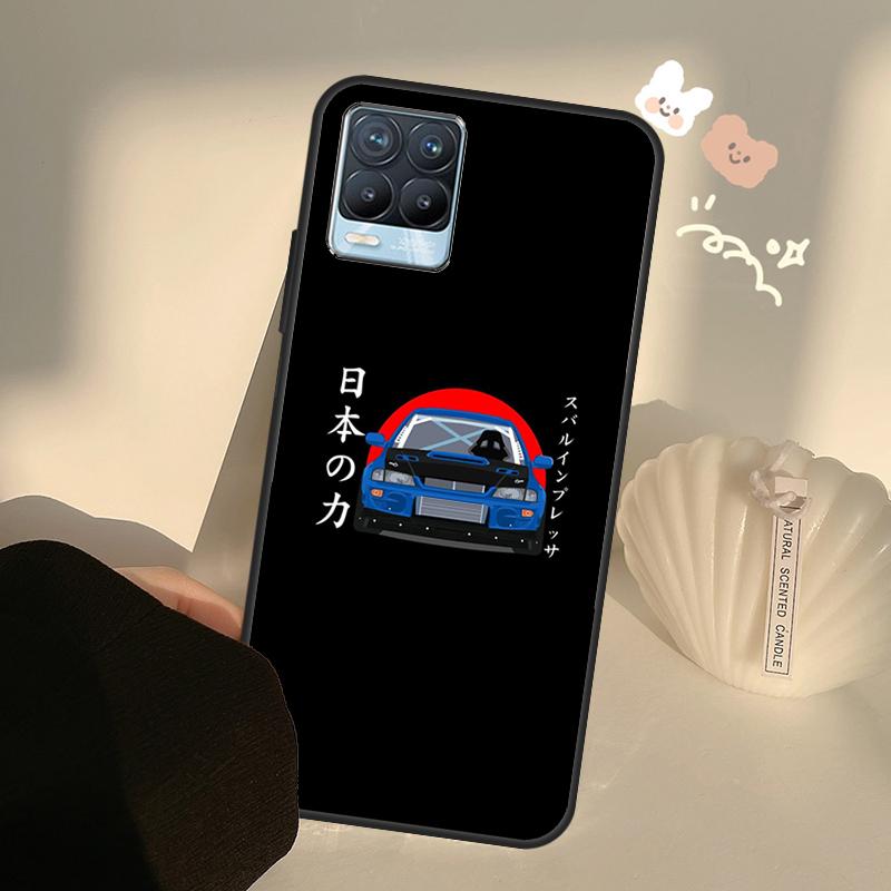 Спортивный автомобиль JDM Tokyo Drift для Realme 8 9 Pro Plus GT Neo 2 GT Master 9i 8i, чехол для телефона OnePlus 9 10 Pro 9R Nord2