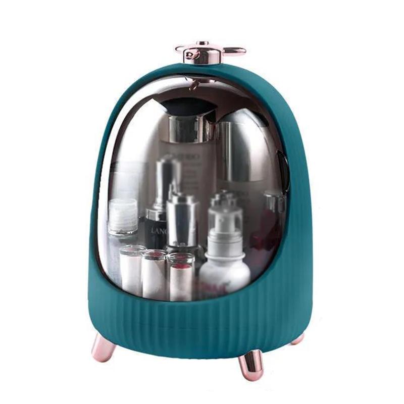 Модный женский настольный пылезащитный туалетный столик, косметический ящик для хранения капсул, ящик