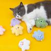 Игрушки из кошачьей мяты для шлифовки зубов, забавные интерактивные плюшевые игрушки для кошек, котенок, жевательная вокальная игрушка, когти, укус большого пальца, кошка, мята для кошек