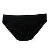 Men Briefs Low-rise Elastic Waistband Ice Silk Briefs Solid Color Ice Silk Summer Thin Panties High Elastic Underwear