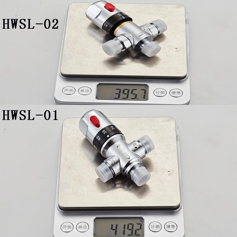 BAKALA Термостатический смесительный клапан Термостатический картридж Хромированный термостатический смесительный клапан для душа Клапан постоянной температуры
